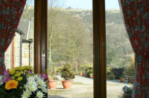 Winter veiw from the Coach House lounge